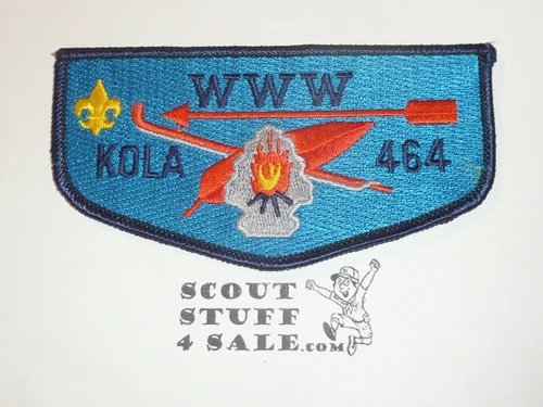 Order of the Arrow Lodge #464 Kola s23 Flap Patch