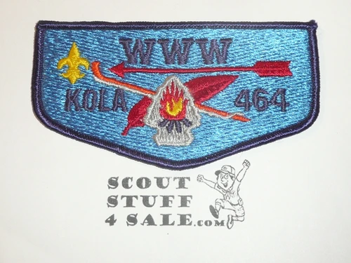 Order of the Arrow Lodge #464 Kola s15 Flap Patch