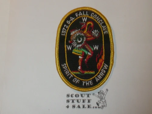 Order of the Arrow Lodge #520 El-Ku-Ta 1972 Conclave Patch