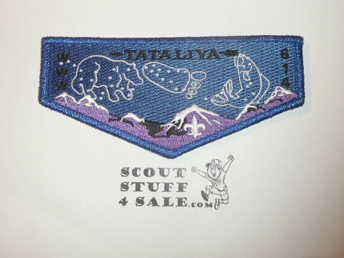 Order of the Arrow Lodge #614 Tataliya s14 Flap Patch