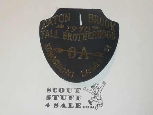 Order of the Arrow Lodge #34 Ko Nosh I Oni 1970 Fall Brotherhood Patch