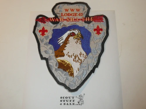 Order of the Arrow Lodge #42 Wah-Sha-She j1 Jacket Patch - Boy Scout