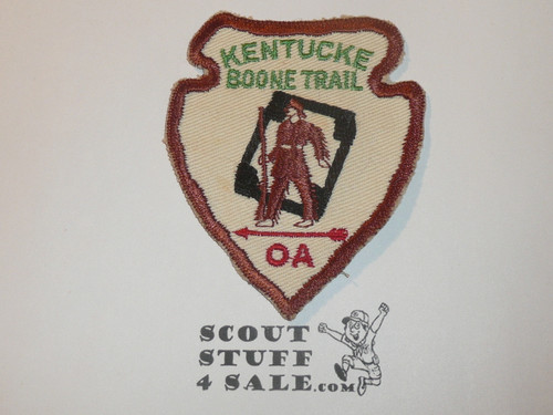 Order of the Arrow Lodge #480 Kawida a1 Kentucke Boone Trail Patch