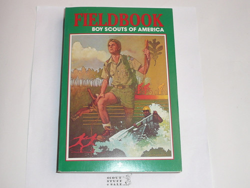 1984 Boy Scout Field Book, Third Edition, Second Printing, MINT condition