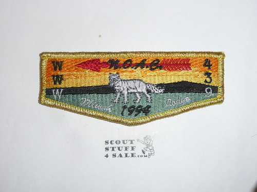 Order of the Arrow Lodge #439 Miwok s44 1994 NOAC Flap Patch - Scout