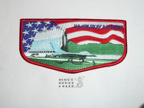 Order of the Arrow Lodge #387 Ha-Kin-Skay-A-Ki s24 2002 NOAC Flap Patch