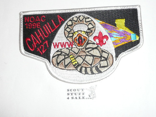 Order of the Arrow Lodge #127 Cahuilla s47 1996 NOAC Flap Patch - Boy Scout