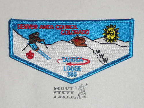 Order of the Arrow Lodge #383 Tahosa s22 Flap Patch