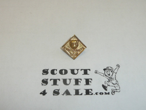 Bear "Cub Scouts BSA" Rank Pin, gold color