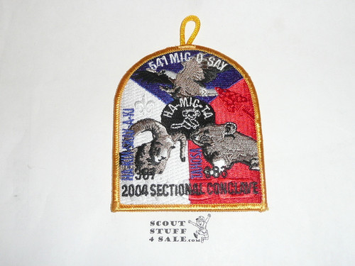 Section / Area W5B Order of the Arrow Conference Patch, 2004