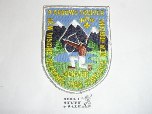 Section / Area NC1A Order of the Arrow Conference Patch, 1980