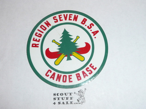 Region 7 Canoe Base Sticker