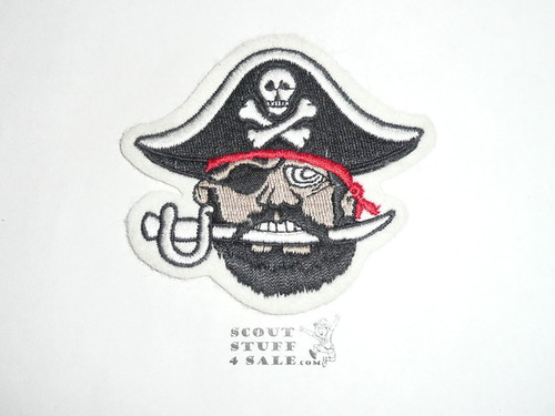 1984-1986 Camp Emerald Bay STAFF Neckerchief Felt Patch, MINT and never sewn