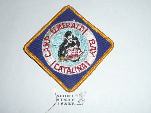1970 Camp Emerald Bay Patch, gold bdr