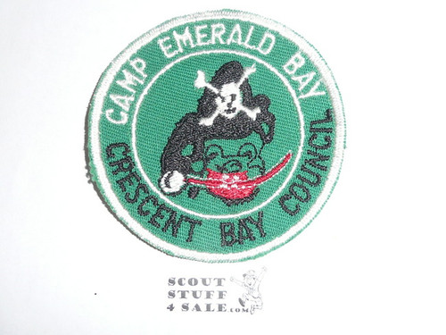 1957 Camp Emerald Bay Patch, crispy MINT