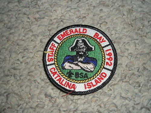 1992 Camp Emerald Bay STAFF Patch