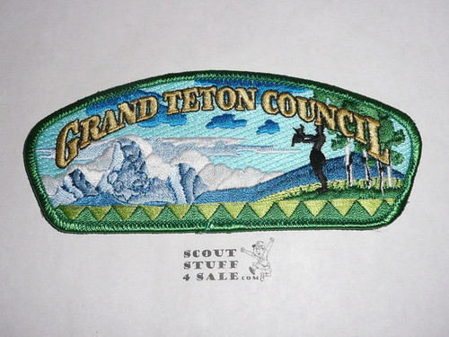 Grand Teton Council sa38 CSP - Scout     #azcb