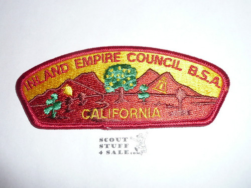 California Inland Empire Council s12 CSP - Scout     #azcb