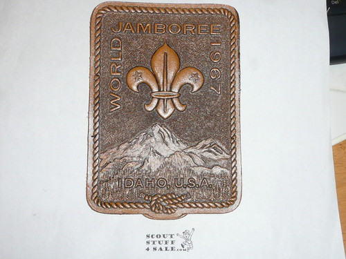 1967 Boy Scout World Jamboree Leather Patch