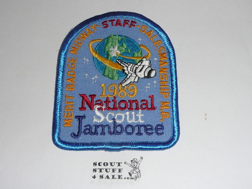 1989 National Jamboree Salesmanship Merit Badge Patch