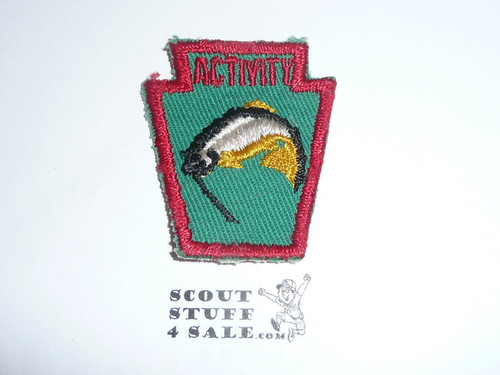 1969 National Jamboree Fishing Activity Patch