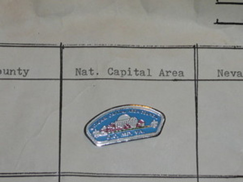 National Capital Area Council CSP Shaped Pin - Scout