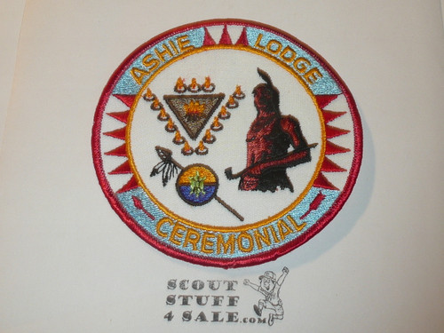 Order of the Arrow Lodge #436 Ashie r5 Ceremonial Patch - Scout