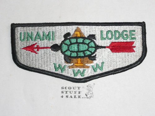 Order of the Arrow Lodge #1 Unami s1 Flap Patch