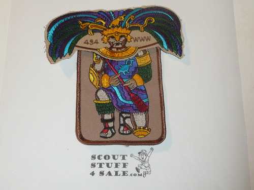 Order of the Arrow Lodge #494 Papago f2 35th Anniv 2pc Flap Patch Set