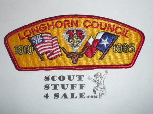 Longhorn Council sa3 CSP - Scout - 75th Jubilee