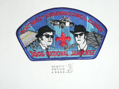 2005 National Jamboree Northwest Suburban Council JSP Shoulder Patch - Scout