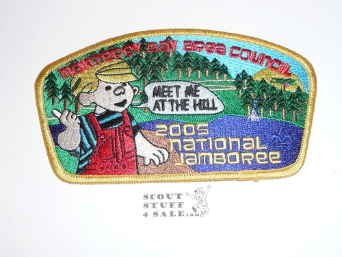 2005 National Jamboree JSP - Monterey Bay Area Council, yellow bdr