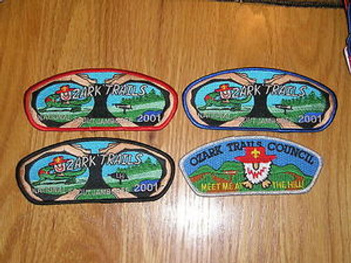 2001 National Jamboree JSP - Ozark Trails Cncl - 4 Diff