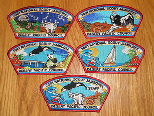 2001 National Jamboree JSP - Desert Pacific Cncl-5 Diff