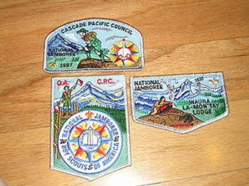 1997 National Jamboree JSP - Cascade Pacific - SET W/OA