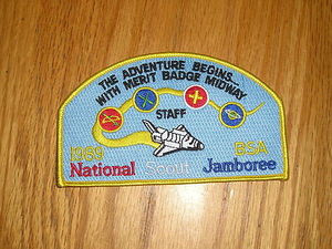 1989 National Jamboree JSP - Merit Badge Midway Staff