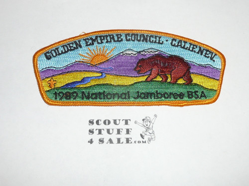 1989 National Jamboree JSP - Golden Empire Council