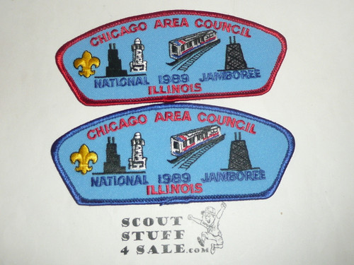 1989 National Jamboree JSP - Chicago Area Council-2 Dif