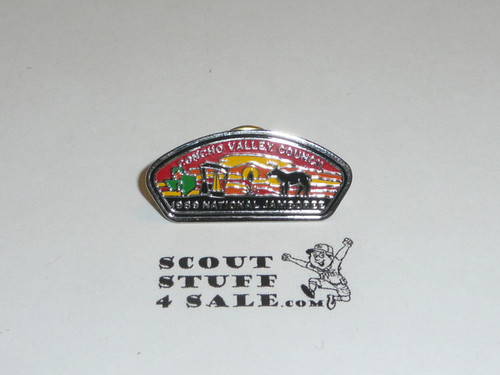 1989 National Jamboree Concho Valley Council JSP Pin