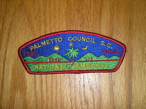 1981 National Jamboree JSP - Palmetto Council