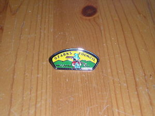 Ozarks Council CSP shaped Pin - Scout