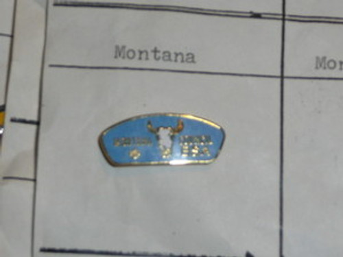 Montana Council CSP Shaped Pin - Scout