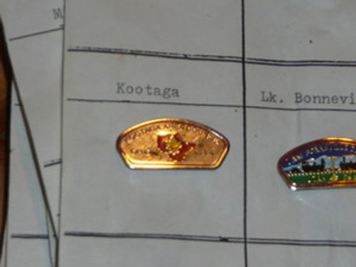 Kootaga Area Council CSP Shaped Pin - Scout