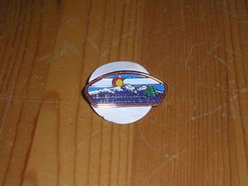 Denver Area Council 1987 OA NOAC CSP shaped Pin - Scout