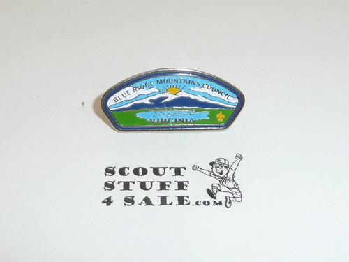 Blue Ridge Mountains Council CSP Shape Pin