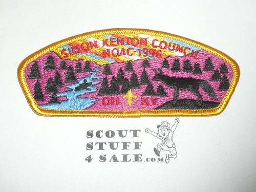 Simon Kenton Council sa25 CSP - 1996 NOAC