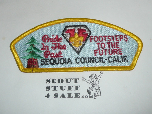 Sequoia Council sa23 CSP - Scout - 75th Jubilee
