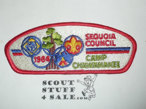 Sequoia Council sa17 CSP -1984 Camp Chawanakee