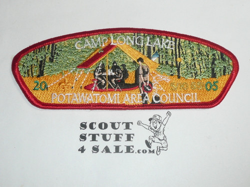 Potawatomi Area Council sa151 #5/10 CSP -Camp Long Lake