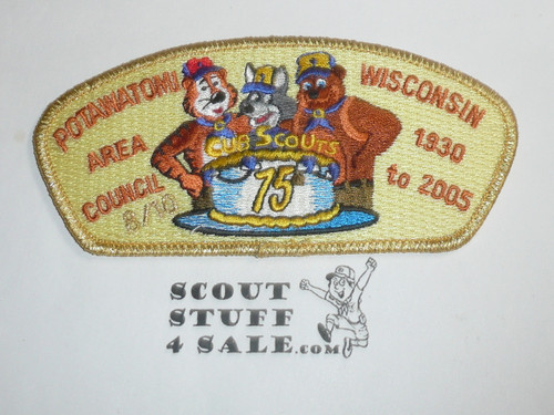 Potawatomi Area Council sa129 #8/10 CSP - Scout